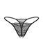Набір трусиків з доступом Obsessive Bianca 2-pack crotchless thong S/M SX3555 фото 6