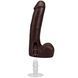Фалоімітатор Doc Johnson The Realistic Cock ULTRASKYN - 9 Inch with Balls Chocolate SX4453 фото 6