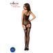 Бодістокінг Passion BS056 black, комбінезон, імітація панчох PBS056B фото 4