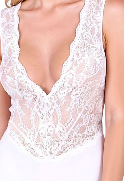 Боді Passion EVALIE BODY white XL SX2925 фото