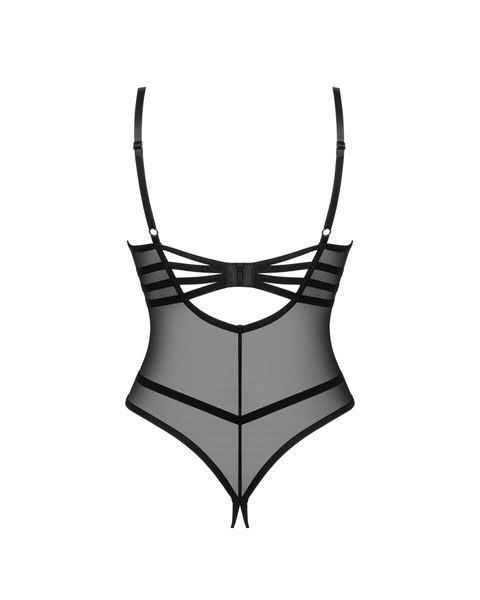 Боді Obsessive Roxelia crotchless teddy M/L SO9066 фото