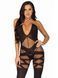 Бодістокінг Leg Avenue Illusion halter bodystocking One size Black, доступ SO8619 фото 4