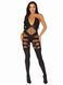 Бодістокінг Leg Avenue Illusion halter bodystocking One size Black, доступ SO8619 фото 5