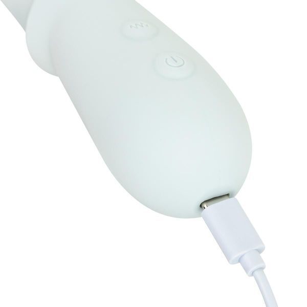 Вібратор-кролик Good Vibes Only - SAGE Triple Stimulation Vibe Soft Silicone - Blue SX3074 фото