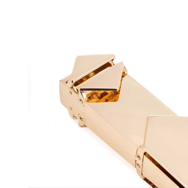 Регульована шльопалка LOCKINK Adjustable Slapper for Impact Play, коричнева, натуральна шкіра SX0830 фото