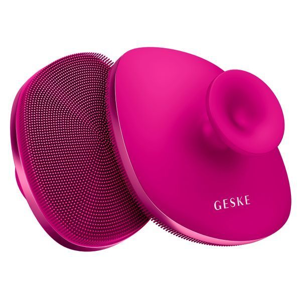 Щітка для тіла GESKE Body Brush metal 4в1 magenta HB0344 фото