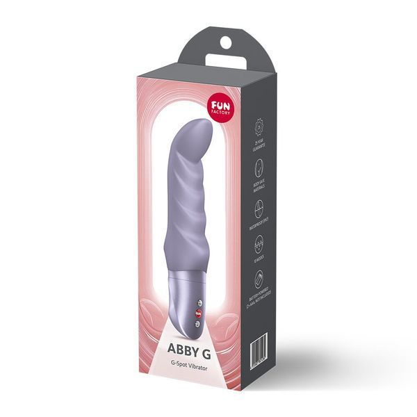 Вібратор для точки G Fun Factory Abby G Light Violet, 10 режимів роботи, на батарейках SX3293 фото