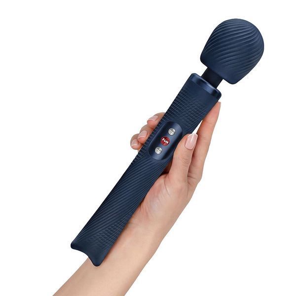 Вібромасажер Fun Factory VIM Vibrating Wand Nightblue, суперпотужний та легкий, до 6 годин роботи SX3660 фото