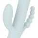 Вібратор-кролик Good Vibes Only - SAGE Triple Stimulation Vibe Soft Silicone - Blue SX3074 фото 5