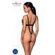 Боді з екошкіри Passion CELIN BODY L/XL, black, з доступом, відкритий SO6403 фото 2