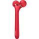 Електронний ультразвуковий ролик для обличчя GESKE Sonic Facial Roller 4в1 red HB0633 фото 8