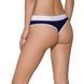 Спортивні трусики-стрінги Passion PS007 PANTIES M, navy blue SO4252 фото 2
