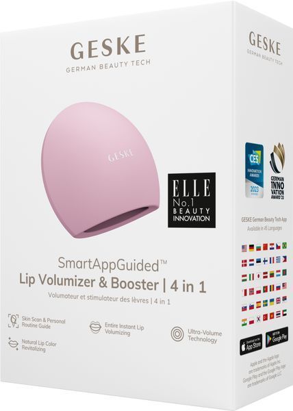 Пристрій для збільшення обʼєму губ GESKE Lip Volumizer&Booster 4в1 Big pink HB0231 фото