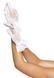 Короткі рукавички Leg Avenue Floral lace wristlength gloves White SO9162 фото 1