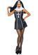 Костюм черниці Leg Avenue Naughty Nun L, сукня, головний убір SO8552 фото 4