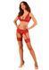 Панчохи під пояс із широким мереживом Obsessive Lacelove stockings XS/S SO8658 фото 4