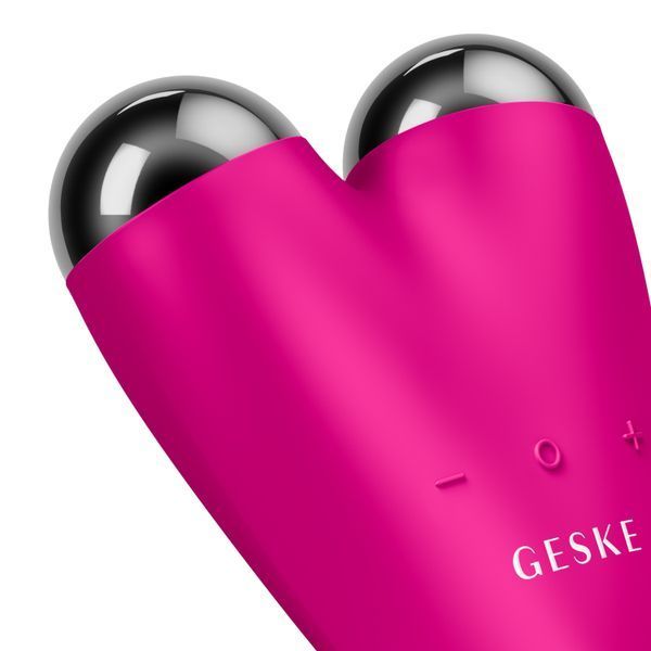 Мікрострумовий підтягувач шкіри обличчя GESKE MicroCurrent Face-Lifter 6в1 magenta HB0131 фото