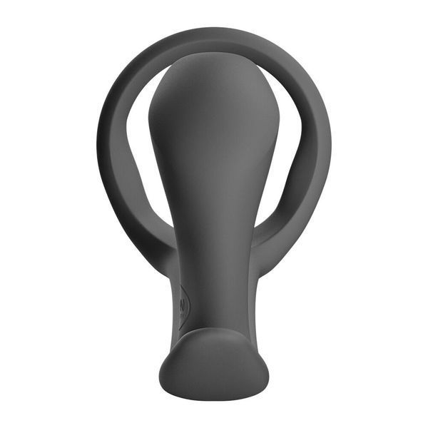 Анальна пробка з ерекційним кільцем Fun Factory BOOTIE RING Black SX3309 фото