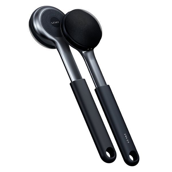 Ультразвукова щітка для всього тіла GESKE Sonic Full-Body Brush&Intensive Exfoliator 8в1 black HB0374 фото