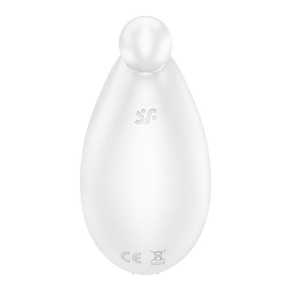 Вібратор для зовнішньої стимуляції Satisfyer Spot On 2 White, дуже потужний, гнучкий відросток SX0578 фото
