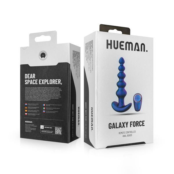 Анальний вібратор Hueman - Galaxy Force Anal Beads SX3895 фото