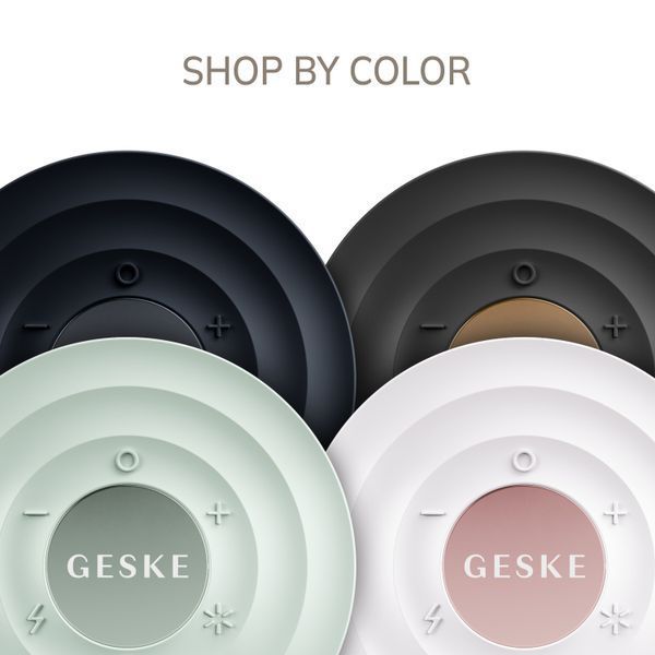 Антивіковий LED-випромінювач для відновлення шкіри обличчя GESKE Anti-Aging Skin Renewer 9в1 black HB0639 фото