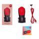 Мастурбатор для головки пеніса Fun Factory COBRA LIBRE II black/red, 2 мотори, гра без рук SX0967 фото 4