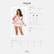 Пеньюар і трусики Obsessive Heavenlly babydoll & thong XL/2XL SO8165 фото 5