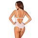 Еротичне напівпрозоре боді Obsessive Heavenlly crotchless teddy M/L, з доступом SO8167 фото 2