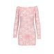 Прозора сорочка з довгим рукавом Passion YOLANDA CHEMISE XXL/XXXL, pink, трусики EL14309 фото 3
