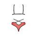 Комплект білизни Passion PEONIA SET S/M red, бра, трусики SO8467 фото 4