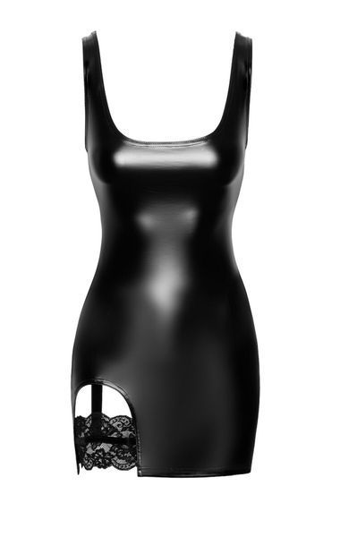 Сукня Noir Handmade F344 Powerwetlook dress with garter - S SX2079 фото