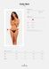 Прозорі стрінги із мереживом Obsessive Celia Noir thong M/L SO7869 фото 7
