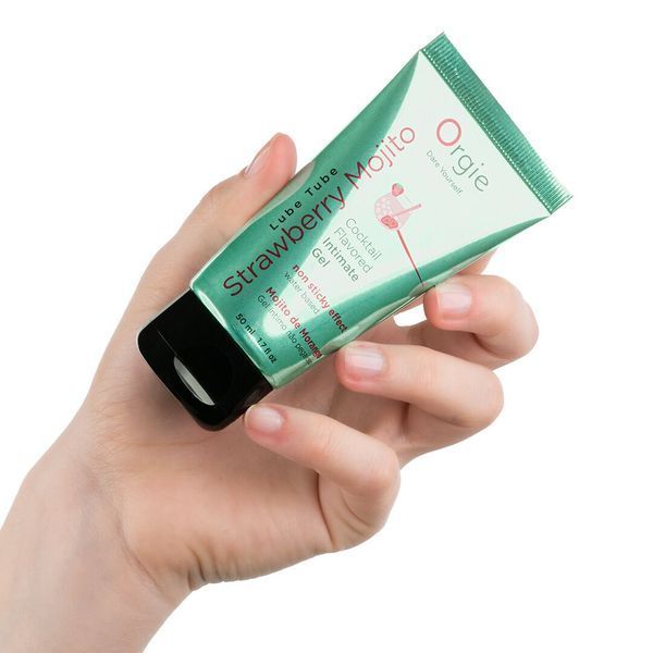 Розпродаж!!! Лубрикант на водній основі Orgie Lube Tube Strawberry Mojito 50мл (термін 31.07.2026) SX1520-R фото
