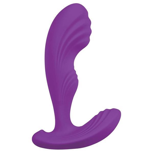 Вібромасажер простати S Pleasures Premium Cozy, Purple, з рельєфною головкою, 10 режимів SX4592 фото