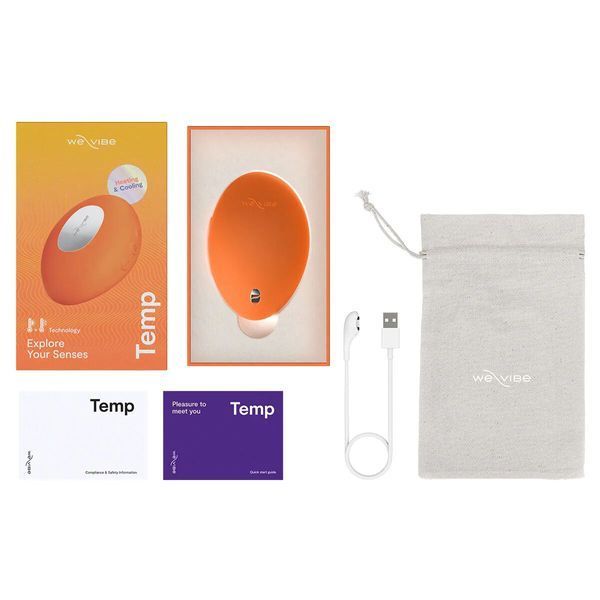 Вібратор We-Vibe Temp Tangerine SX3858 фото