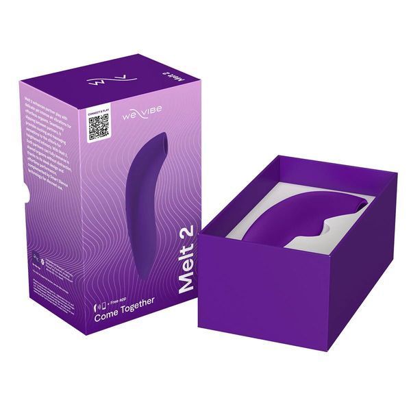Вакуумний смарт-стимулятор для пар We-Vibe Melt 2 Purple SX3855 фото