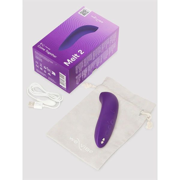Вакуумний смарт-стимулятор для пар We-Vibe Melt 2 Purple SX3855 фото