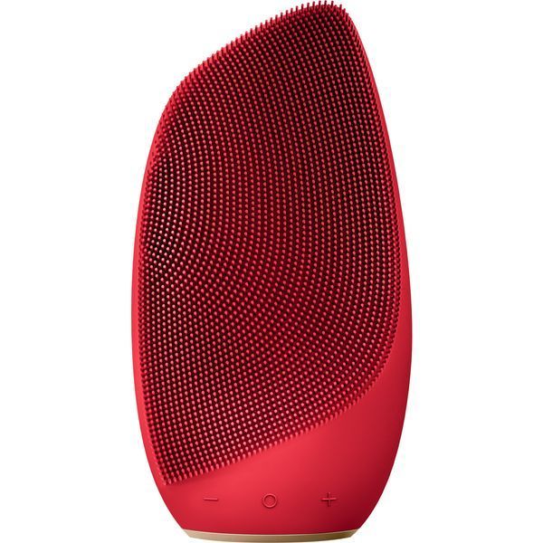 Електронна звукова термо щітка для обличчя GESKE Sonic Thermo Facial Brush 6в1 red HB0634 фото