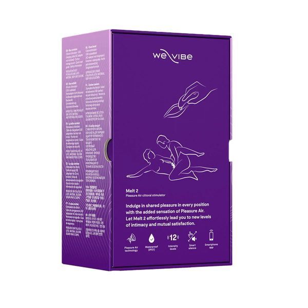 Вакуумний смарт-стимулятор для пар We-Vibe Melt 2 Purple SX3855 фото