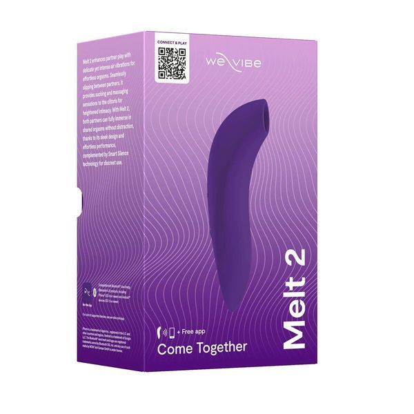 Вакуумний смарт-стимулятор для пар We-Vibe Melt 2 Purple SX3855 фото