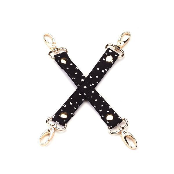 Набір Liebe Seele Stary Nights 7pcs Bondage Kit, фіксатори, нашийник з повідцем, кляп, флогер, маска SO9508 фото