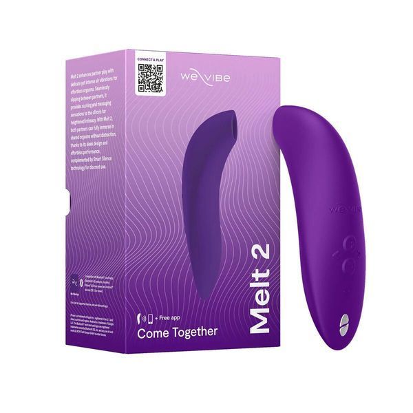 Вакуумний смарт-стимулятор для пар We-Vibe Melt 2 Purple SX3855 фото