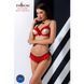 Комплект білизни Passion Exclusive CHERRY SET OpenBra L/XL, red, відкритий ліф, трусики-спідничка PS25507 фото 3