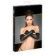 Мітенки Noir Handmade F213 Elastic eco leather fingerless gloves, M, екошкіра SX0082 фото 3