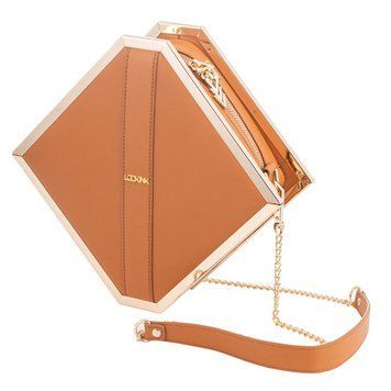 Сумка для секс-іграшок LOCKINK Mysterious Square Kink Bag, коричнева, набір для бондажу в комплекті SX0842 фото