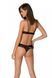 Еротичний комплект Passion DOLLY SET, XXL/XXXL, black, з відкритими чашками SO9706 фото 2