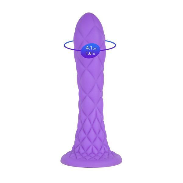 Фалоімітатор SilexD Fantasy Liquid Silicone Dreamy 7in Purple SX3433 фото
