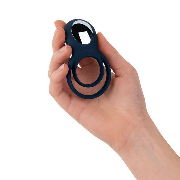Ерекційне кільце Boners Vibrating Double Cock Ring SX3906 фото