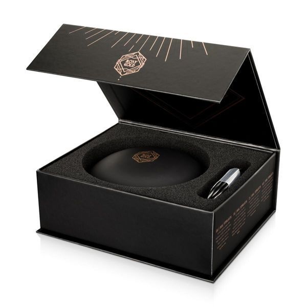 Мінівібратор з язичком Rosy Gold - Vibrating & Licking Dual Stimulator SX3920 фото